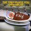 Art Tribute Personalized Camera Strap Orange Flowers - Add Your Text and We Make It Especially For You - Get Your Own Custom Camera Strap, No Shipping Cost! view 4