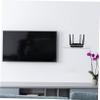 PRETYZOOM 3pcs Space-Saving Wall Decor Aesthetic Room Organizer Router Projector Shelf Cable Management view 2