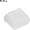 XYWHPGV 15pcs Type C Male Port Dust Cover Protective Plugs Plug Cover Silicone for Type C Cable Transparent (3b839 4b62c 0357f 5166a dd5d7 bb265 view 4