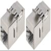XYWHPGV RJ45 Ethernet Extender Coupler Shielded Module Insert Jack Cat6 Female to Female Network Inline Connector Silver 2pcs(0833f caf9c 3f3e8 69e96 00222 176f6 view 1