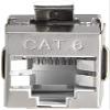 XYWHPGV RJ45 Ethernet Extender Coupler Shielded Module Insert Jack Cat6 Female to Female Network Inline Connector Silver 2pcs(0833f caf9c 3f3e8 69e96 00222 176f6 view 4