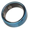 Airshi Smart Health Ring, Ceramic and Stainless Steel Exercise Data Monitoring Lightweight Blue IP68 Waterproof Health Tracker Smart Ring with APP for Women for Sports (No. 12) view 2