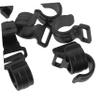 Yardwe 50pcs Tent Pole Hooks for Camping Heavy Duty Plastic Tent Accessories for Hanging Gear Clothes Supplies Hooks and Organization view 2