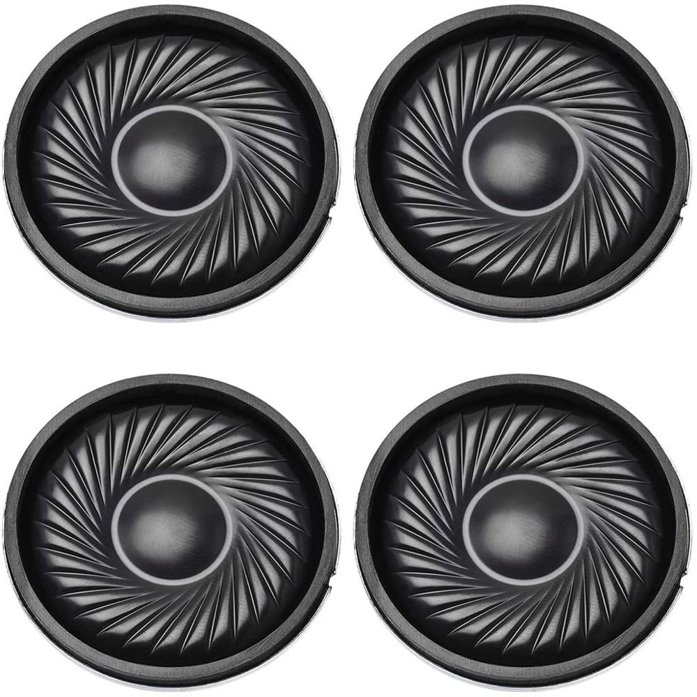 XYWHPGV 4Pcs Round Speaker With Indoor Magnet 8 Ohm 2 In 1.5 Inch Dia Steel Shell(0d23b 4c575 d7ca3 96698 f4106 746c0