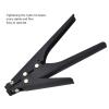 Heavy Duty Cable Tie Gun for 2.3-9.5mm Nylon Zip Ties - Electrician Tensioning Tool with Integrated Cutter for Wiring Projects Fast Binding and Cutting view 4