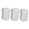 DirectNine Basics 3pcs Hard Drive Case Travel Charger Cord Organizer Case Earphone Bag Charger Organizer Phone Charger Headphone Organizer Travel Cord Polyester Oxford Protective Case - view 1