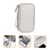 DirectNine Basics 3pcs Hard Drive Case Travel Charger Cord Organizer Case Earphone Bag Charger Organizer Phone Charger Headphone Organizer Travel Cord Polyester Oxford Protective Case - view 3