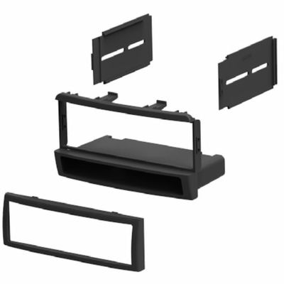 Single Din Car Stereo Radio Install Dash Kit - Made for Ford: 2000-2004 Focus, Made for Mercury: 1998-2000 Cougar