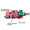 DC 312V MAX4410 Headphone Amplifier Board Headset Amplifier, Mini Amp Pre-Amplifier Board Module with 3.5mm Interface for DIY Audio Devices view 4