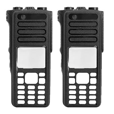2Pack XPR7550 Black Housing Case Front Cover with Keypad Compatible with XPR7550 XPR7580 XIR P8668 XIR P8660 DP4800 DP4801 DGP8550 DGP5550 Radio(Black)
