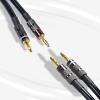 Meamaz 10FT Speaker Cables Banana Plug Speaker Cable Nylon Braided Speaker Wire with Banana Plugs for Speaker Wire Use for Home TheaterCar and More1 Pack view 2