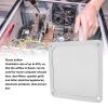 140mm x 140mm Computer Case Fan Dust Filter, PC Cooler Fan Dust Filter Cover Grills with Magnetic Frame, (5 Pcs) (White) view 3