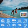 Instant Print Digital Camera with 2.4'' Screen for Kids 3-12 Years-HD 1080P Vdeio &12MP Photo,3 Rolls of Paper,Lanyard,Game and MP3 for Children's Birthday, Toys. (Blue) view 2