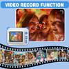 Instant Print Digital Camera with 2.4'' Screen for Kids 3-12 Years-HD 1080P Vdeio &12MP Photo,3 Rolls of Paper,Lanyard,Game and MP3 for Children's Birthday, Toys. (Blue) view 3