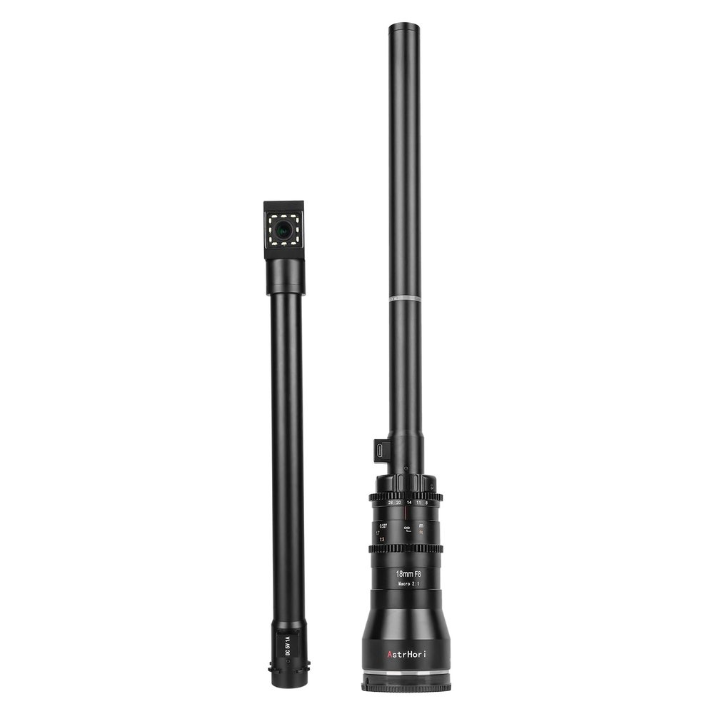 AstrHori 18mm F8 90 Periprobe & Direct-View Probe Lens Set Wide Angle 2X Macro for APS-C Sony E Mount Mirrorless Cameras A7,A7R,A7S,A9,A6000,A6300,A6500,A6400,A6600,NEX-3,NEX-7,NEX-5.etc