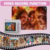 Instant Print Digital Camera with 2.4'' Screen for Kids 3-12 Years-HD 1080P Vdeio &12MP Photo,3 Rolls of Paper,Lanyard,Game and MP3 for Children's Birthday, Toys. (Pink) view 3