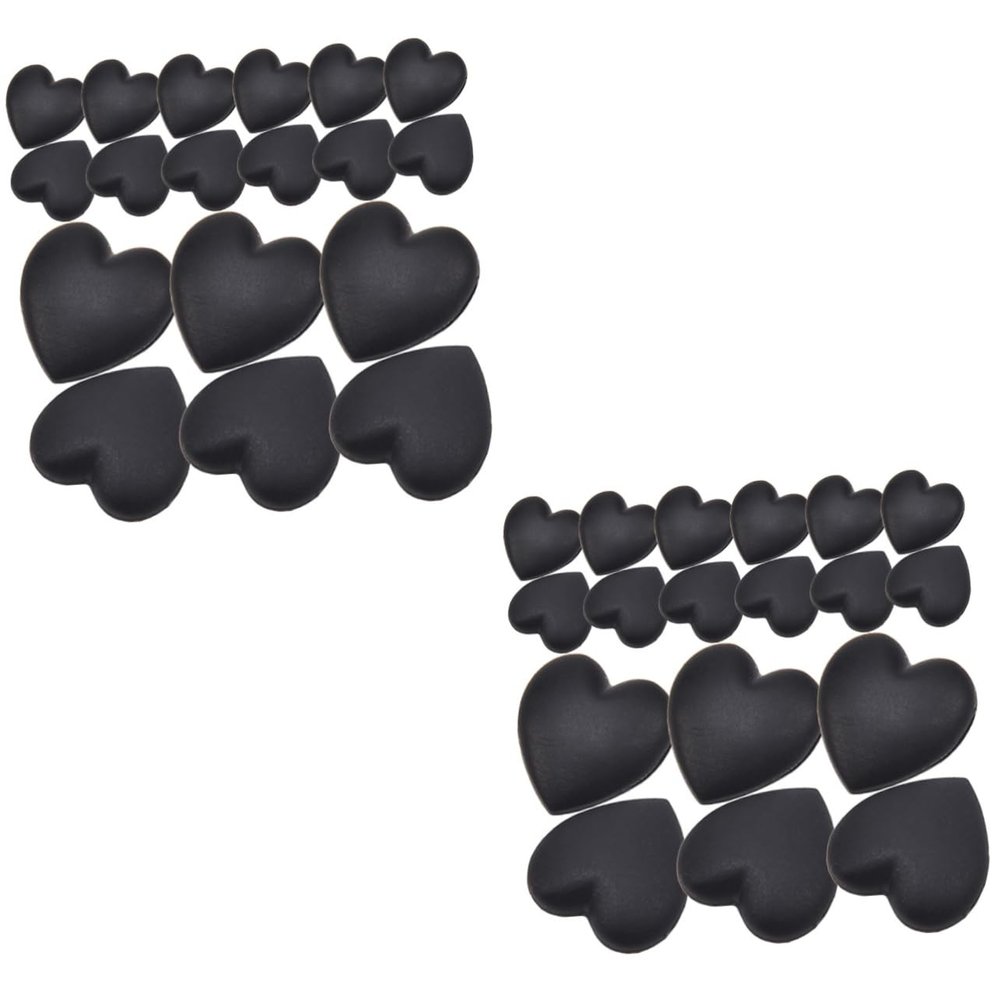 Healeved 40pairs Glasses Anchor Grips Professional Glasses Retainer for Exercise
