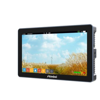 Shimbol M7 7" 2000nits DCI-P3 IPS Touchscreen On-Camera Field Monitor 4k HDR HDMI SDI Aluminum Shell with 3D LUT, False Color, Waveform, Focus Peaking (Exclude Battery)