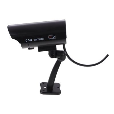 ETHZZLE Fake CCTV Camera High Simulation Dummy Camera Outdoor Indoor Flashing Led for Day Night