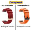 XNWKF 20 22 26mm smart watch for Garmin Fenix 6X 6 Pro GPS 5X 5 Plus S60 945 Watch Quick Release Silicone bracelet Wrist Band Strap (Color : G, Size : 20mm Fenix 6S Pro) view 4