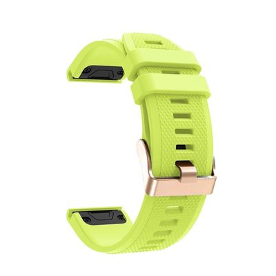 XNWKF 20 22 26mm smart watch for Garmin Fenix 6X 6 Pro GPS 5X 5 Plus S60 945 Watch Quick Release Silicone bracelet Wrist Band Strap (Color : E, Size : 22mm For Fenix 6 5)