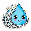 (3PCS) Hydration Sticker You'll Die Without Me You Idiot Sticker Drink Your Water Decal Funny Water Drop Die-Cut Waterproof Vinyl Sticker for Water Bottle Tumbler Phone Case Laptop Cars (2 inches) view 1
