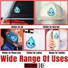 (3PCS) Hydration Sticker You'll Die Without Me You Idiot Sticker Drink Your Water Decal Funny Water Drop Die-Cut Waterproof Vinyl Sticker for Water Bottle Tumbler Phone Case Laptop Cars (2 inches) view 2