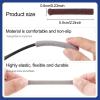 fusanwin Eyeglasses Ear Cushion, Upgrade Soft Knitting Cotton Fabric Glasses Ear Cushions Holder Grips, Anti-Slip Sleeve Retainer Eyeglasses Temple Tips, For Sunglasses Glasses Eyewear 3pairs Colors view 3