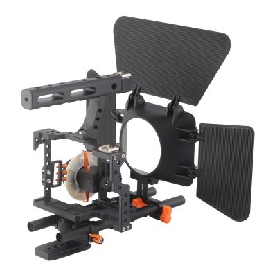 Airshi Camera Cage, Ergonomic Grip Cage Set for Professional Photography and Video Recording, Airshidu3swzayei