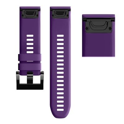 ANZOAT 20 22 26mm Smart Watch Strap For Garmin Fenix 7X 7 7s 6 6S 6X Pro 5 5S 5X Plus Wristband Soft Silicone Band For Fenix 7 fenx 6 5 (Color : Medium, Size : 20mm Fenix 7s 6S Pro)