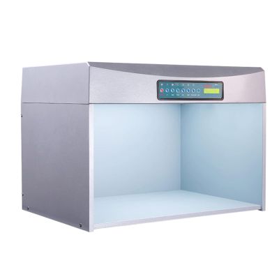 ErnZi Color Assessment Cabinet, Color Matching Box with 6 Light Sources, LED Light Box Color Matching Cabinet, for Textile Printing and Dyeing Materials, 20240129