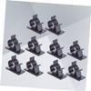 ARTIBETTER 60pcs Adjustable Cable Clips for Desk Adhesive Backed Wire Organizers Cable Clamp Cord Holder Plastic Clamps Under Desk view 2