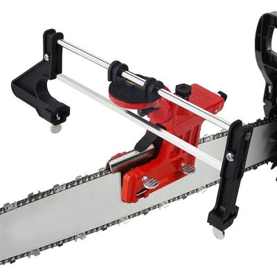 Chainsaw Sharpener Manual Chainsaw Chain Sharpening Chain Saw Sharpen Tool for Most Chain Saws Electric Saws Garden Tools (Color : Sharpener and 3 file)