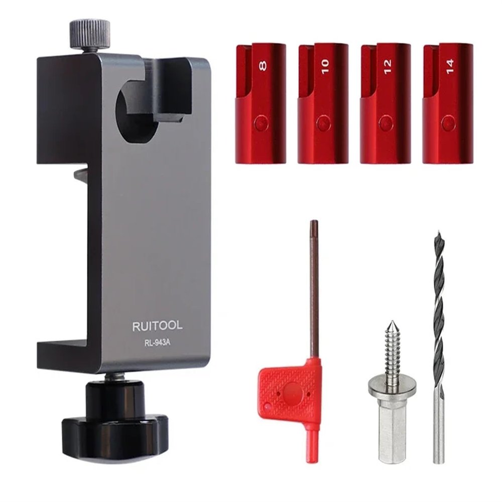 JALYKA Electric Drill Round Tool Fast Turning Round Wood Stick Square Wood to Round Wood Strip Metric British System Woodworking Tools (Color : Metric System)