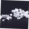 ARTIBETTER 200pcs Round Clips Nail-in Wire Clamps for Ethernet Cables White Cord Organizers for Clean Wiring and Easy Installation view 3