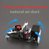 EDIY Transparent Organic Glass Open Chassis ATX MATX Motherboard Computer Case Super Heat Dissipation Support X99 X79 view 3