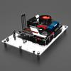 EDIY Transparent Organic Glass Open Chassis ATX MATX Motherboard Computer Case Super Heat Dissipation Support X99 X79 view 4