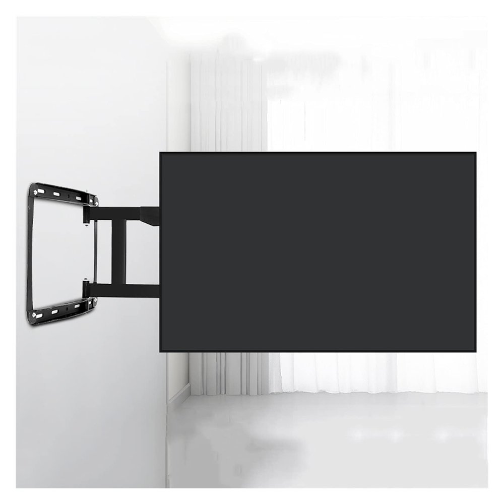 FAFACAI 32"-75" Wall-Mounted TV Bracket Four-arm Load-Bearing Extension Tilt-Swivel Universal TV Fixed Wall-mounting Bracket, Maximum Hole Spacing 400x400mm