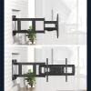 FAFACAI 32"-75" Wall-Mounted TV Bracket Four-arm Load-Bearing Extension Tilt-Swivel Universal TV Fixed Wall-mounting Bracket, Maximum Hole Spacing 400x400mm view 4