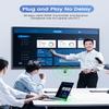 Wireless HDMI Transmitter and Receiver, Support 2.4G/5G Portable Wireless HDMI Extender Kit, Plug & Play, No APP Required, for Streaming Video/Audio from Laptop/PC to HDTV/Projector/Monitor view 4