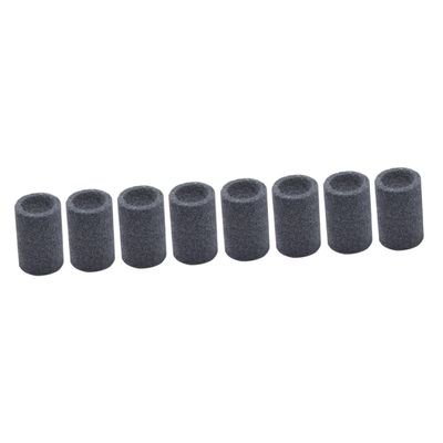 OSALADI 8pcs Tip Darts Sharpening Stone Round Darts Tips Grinding Tool Hardness Millstone for Sharpening