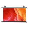 KEBER Pull Down Projector Screen, 60"" 72"" 80"" Wall Mounted 4K HD Projection Screen with 4:3 16:9 Aspect Ratio, for Home Cinema Theater Presentation Education Outdoor Indoor (Size : 80"" (4:3)) view 1
