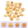 40pcs Resin Bread Cookie Charms for Hair Accessories and Phone Cases view 4