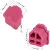 XYWHPGV 10pcs RJ11 Silicone Protector Telephone Modular Port Anti Debris Cap Cover, Rose Red(e3067 db0d6 f868f 964ea 3d49a 84705 view 3