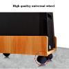 CPU Stand Simple CPU Floor Stand Mobile CPU Stand with 4 Caster Wheels Tower Desktop CPU Case Stand Cart with Protective Baffles, 3 Colors PC Tower Stand Holder (Color : Brass) (C) view 4