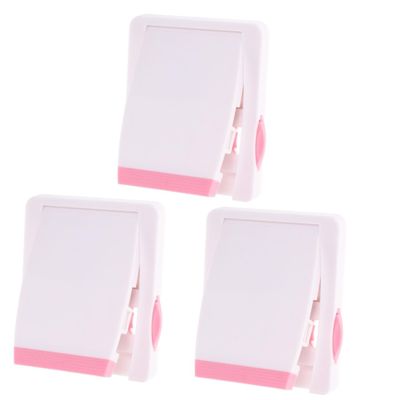 Abaodam 3pcs Door Boy Girl Lock Sliding Door Boy Girl Safety Lock Soft Pad Double Button