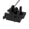 DUROCK Plate Mount Stabilizer V3, Innovative Pre-Clipped Stem for Minimum Wire Wobble 2U 6.25U 7U Keyboard Stabilizers (V3 Black Silver 80% Kit) view 2
