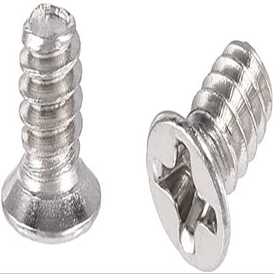 XYWHPGV #6-32 x 15/64" Phillips Flat Head Screws Fastener Silver Tone for Laptop PC TV Fan Audio Switch 120pcs(3337f 53fa4 f936e 3ddfd a6f59 e1888