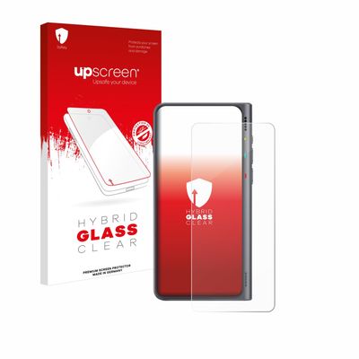 upscreen Screen Protector Film compatible with Timekettle Fluentalk T1-9H Glass Protection, Extreme Scratch Resistant, Clear