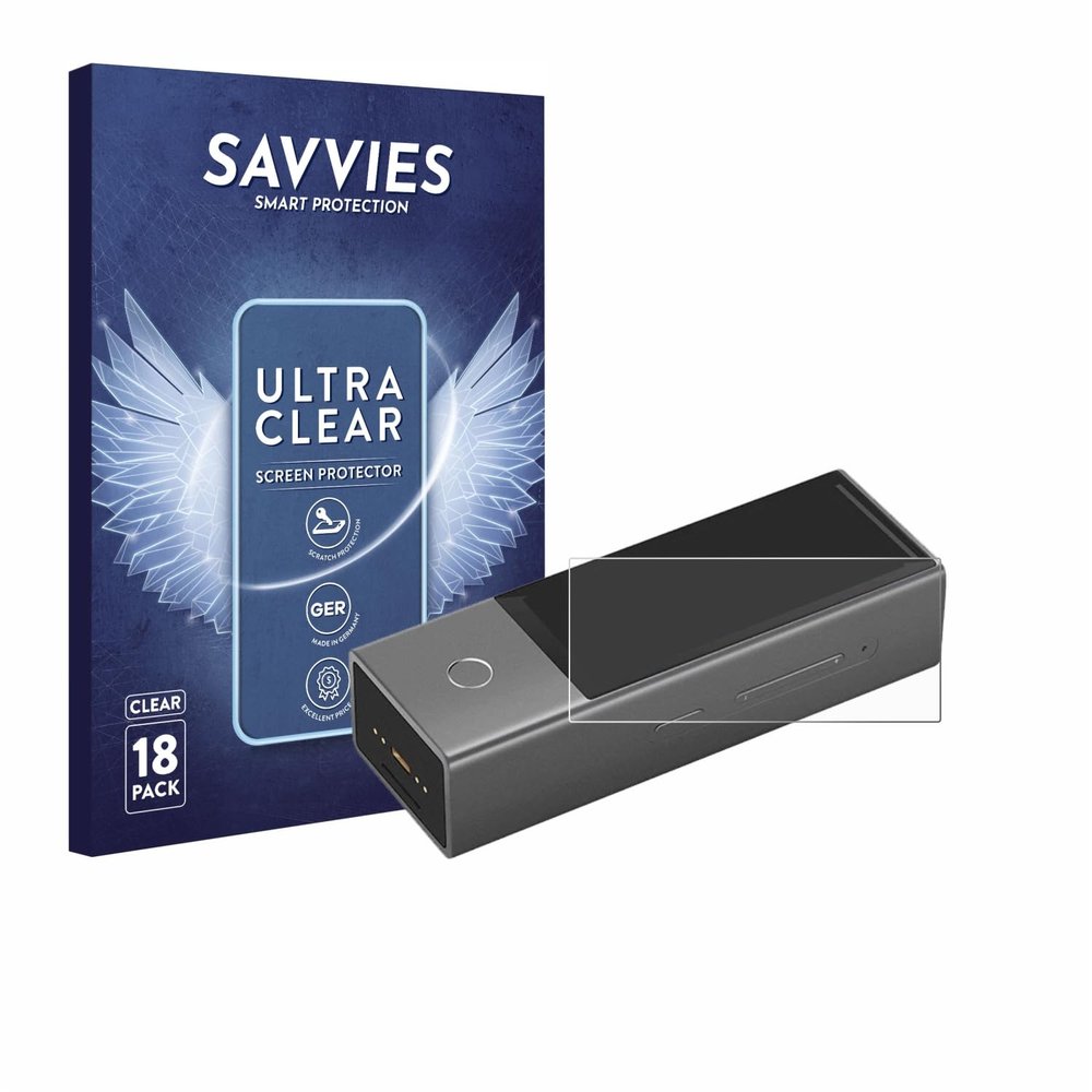savvies 18 Pack Screen Protector compatible with Timekettle X1 Protection Film Clear